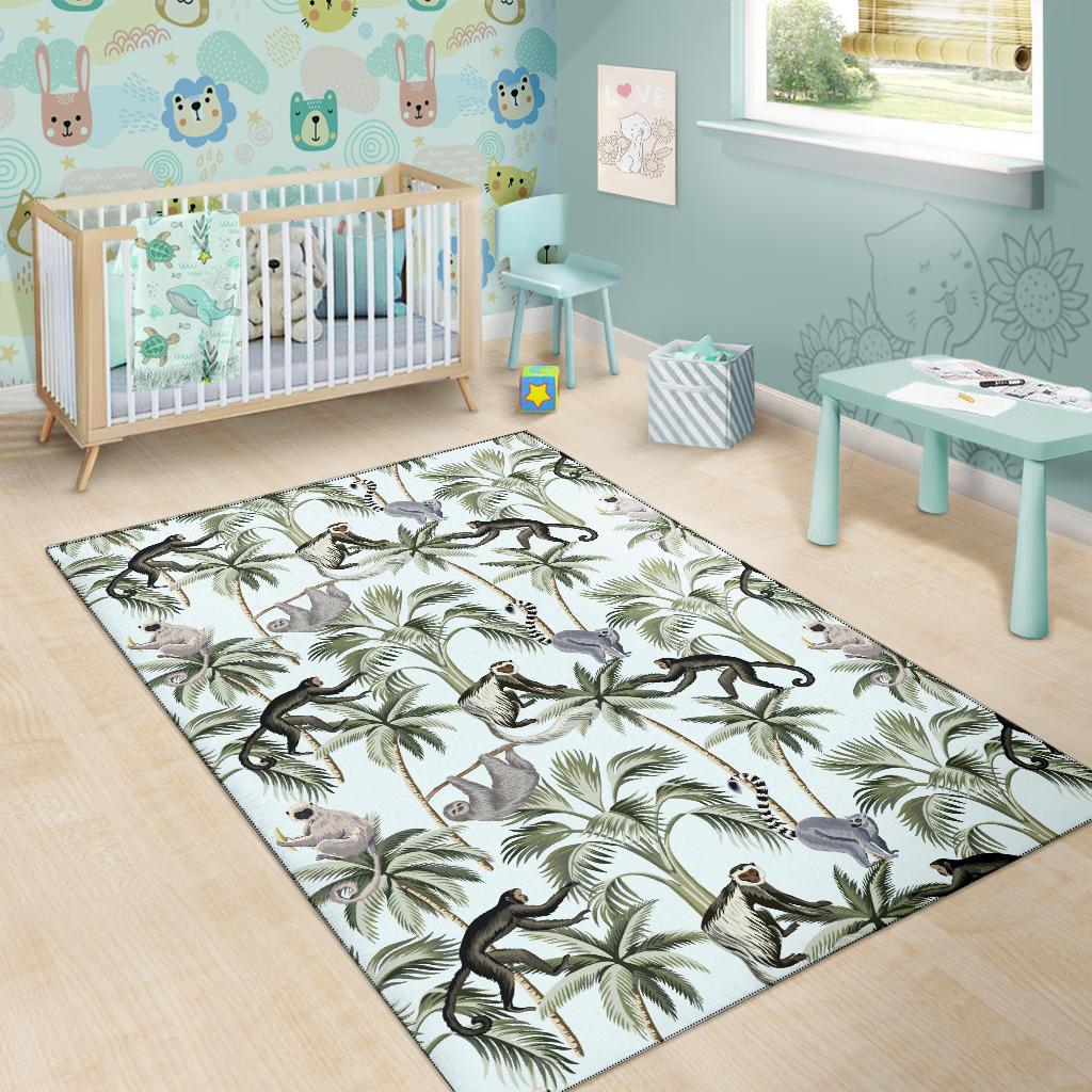 Rainforest Pattern Print Design RF04 Area Rugs