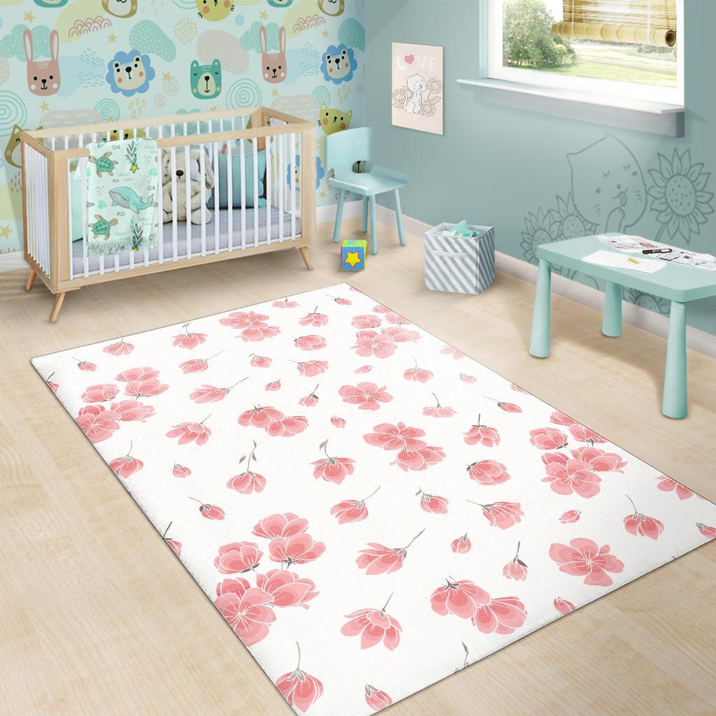 Sakura Pattern Area Rug