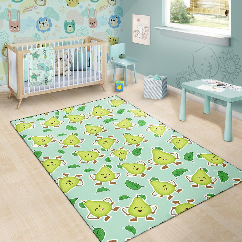 Avocado Pattern Print Design AC011 Area Rugs