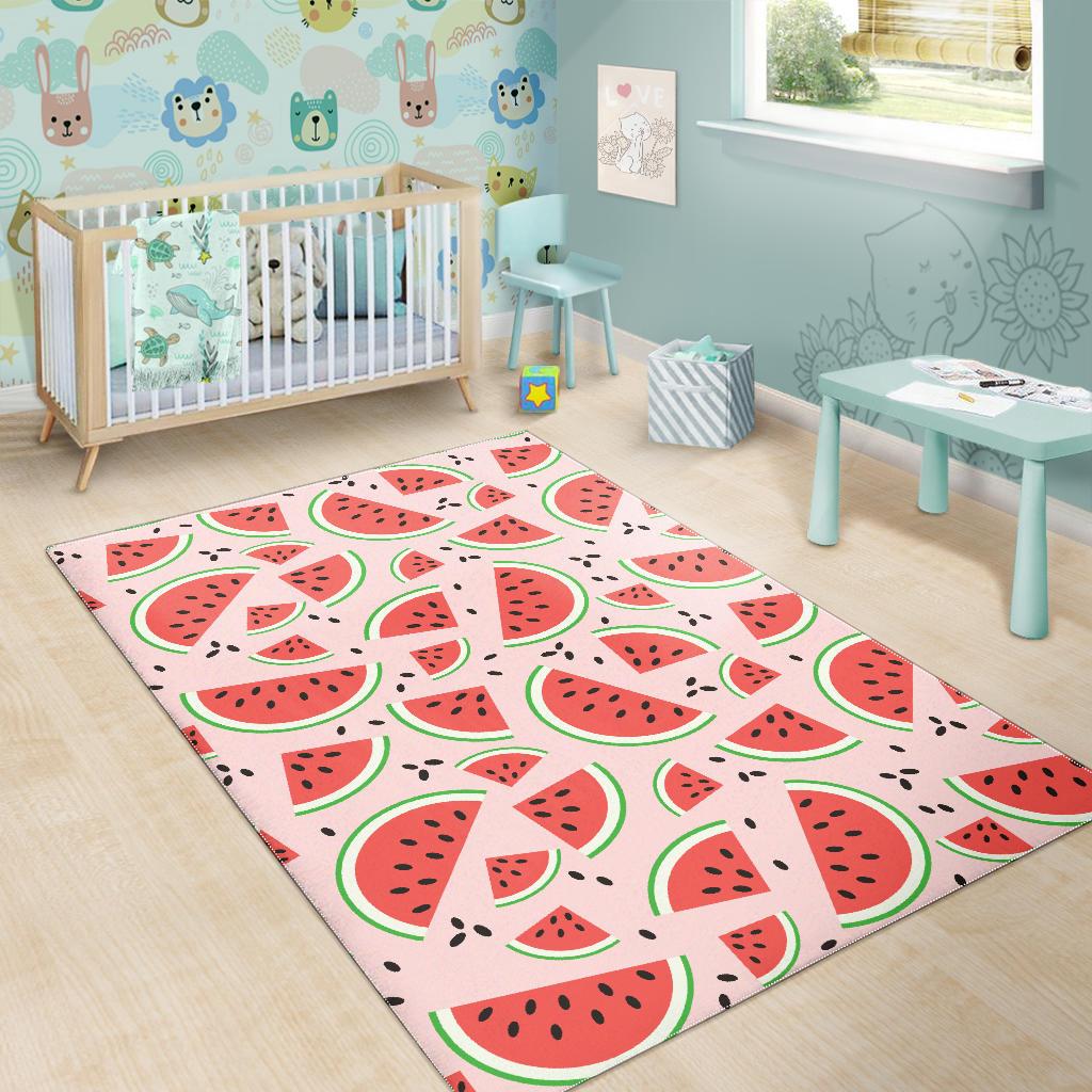 Watermelon pattern Area Rug