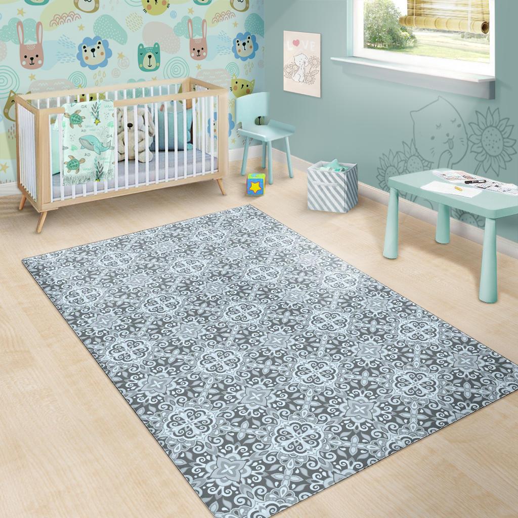 Traditional indian element pattern Area Rug