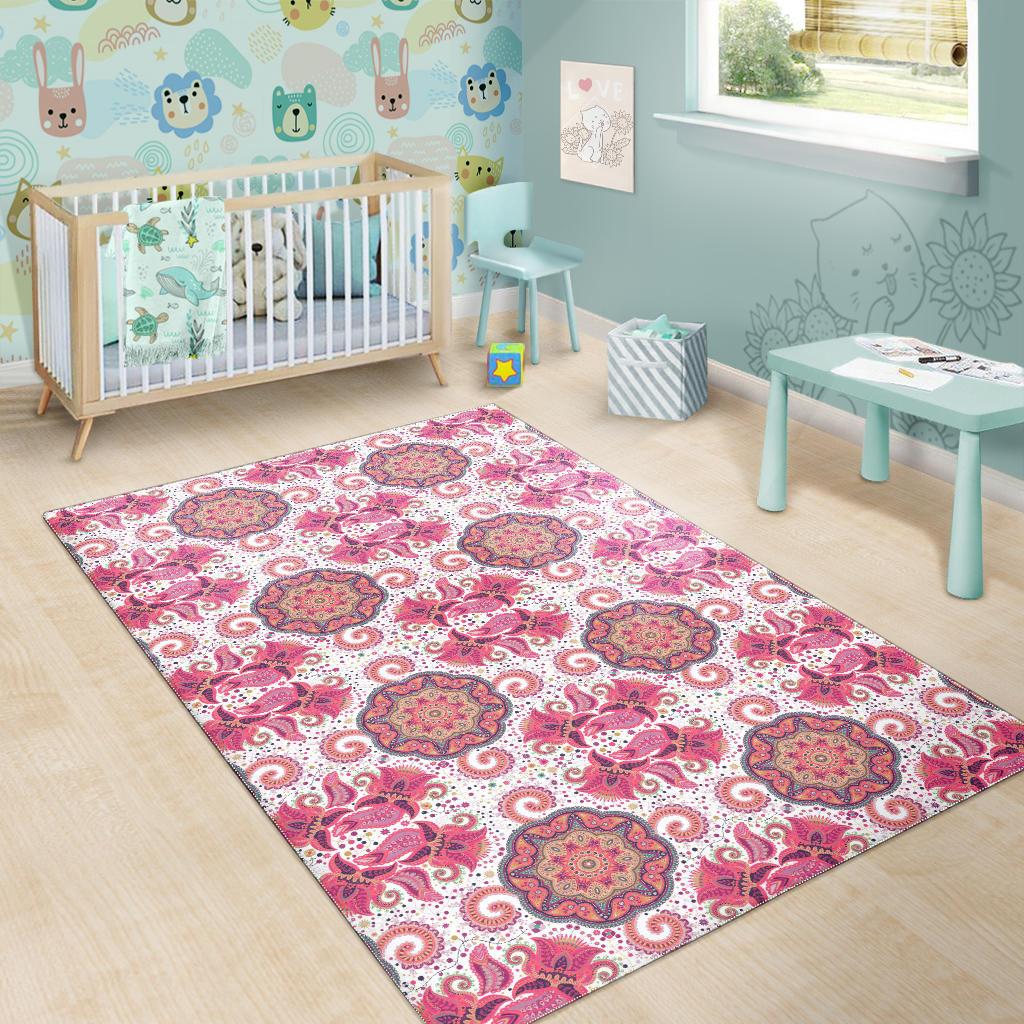 Indian Pattern Area Rug