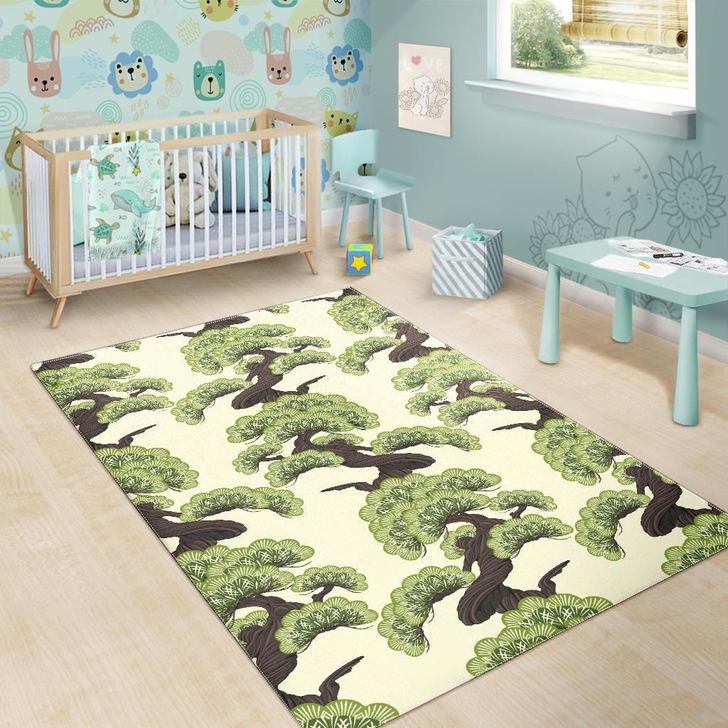 Bonsai pattern Area Rug