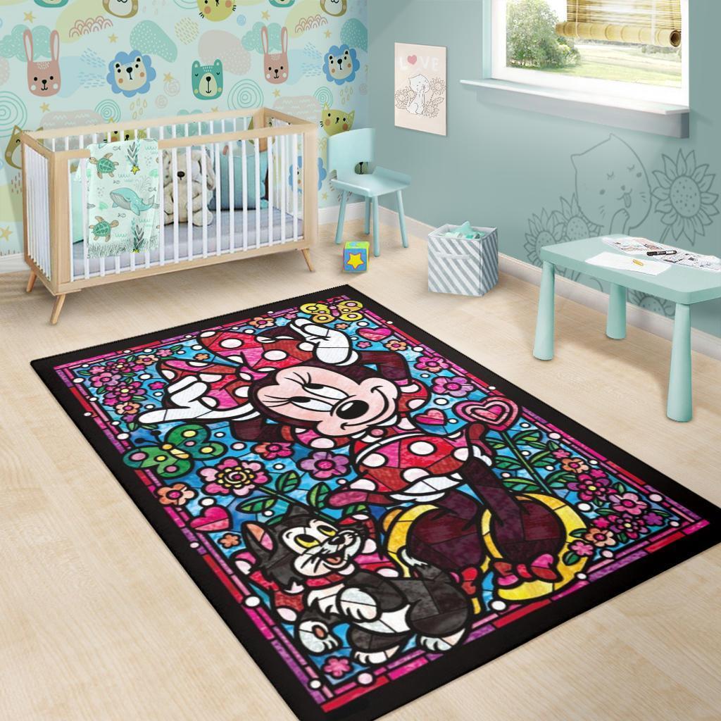 Minnie Mosaic Area Rug