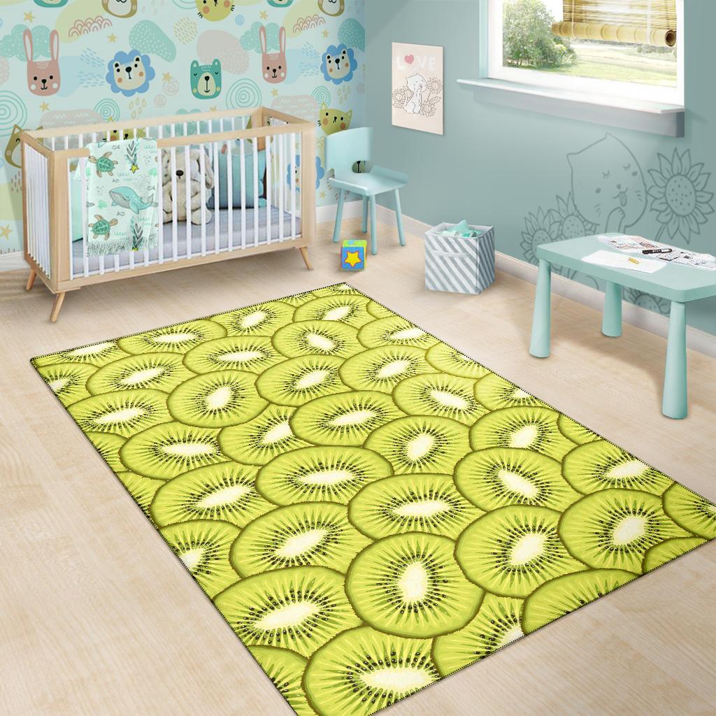 Kiwi Pattern Print Design KW07 Area Rugs
