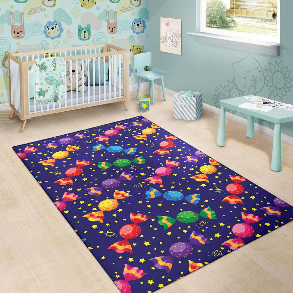 Candy Pattern Print Design CA06 Area Rugs