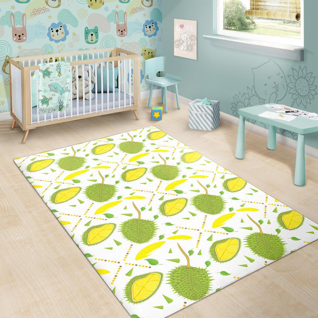 Durian pattern bDurian pattern background Area Rugackground Area Rug
