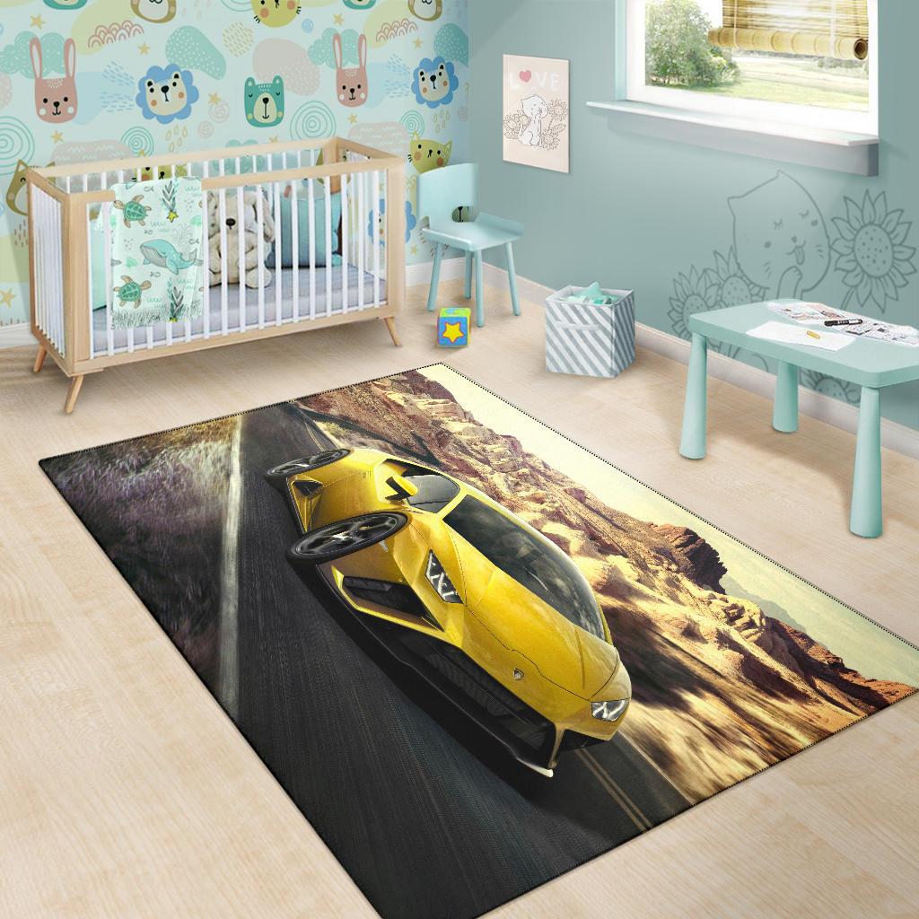 Lamborghini Huracan Area Rug