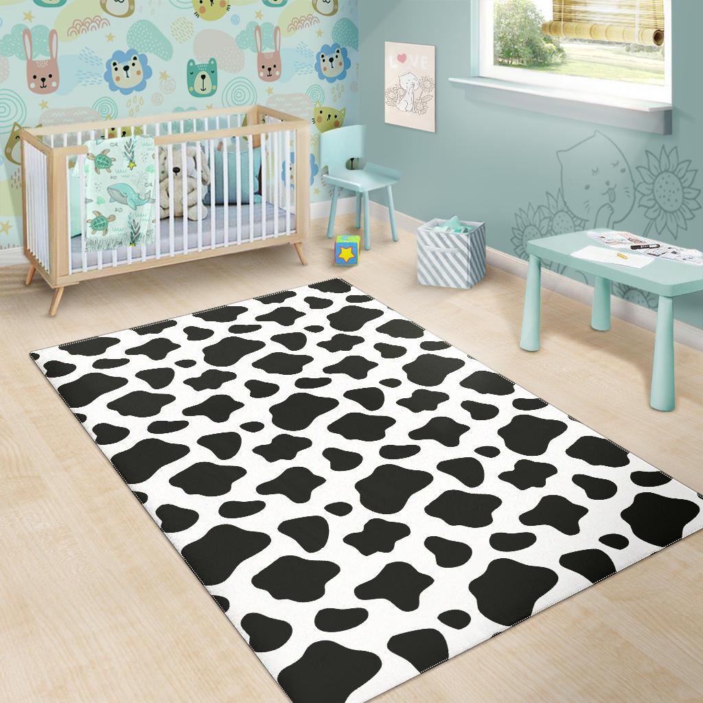 Cow skin pattern Area Rug