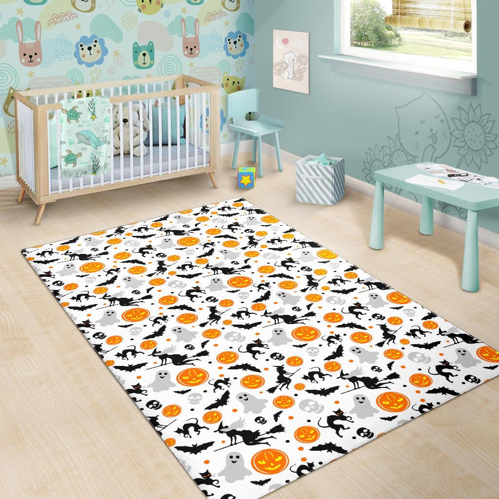 Halloween Pattern Area Rug