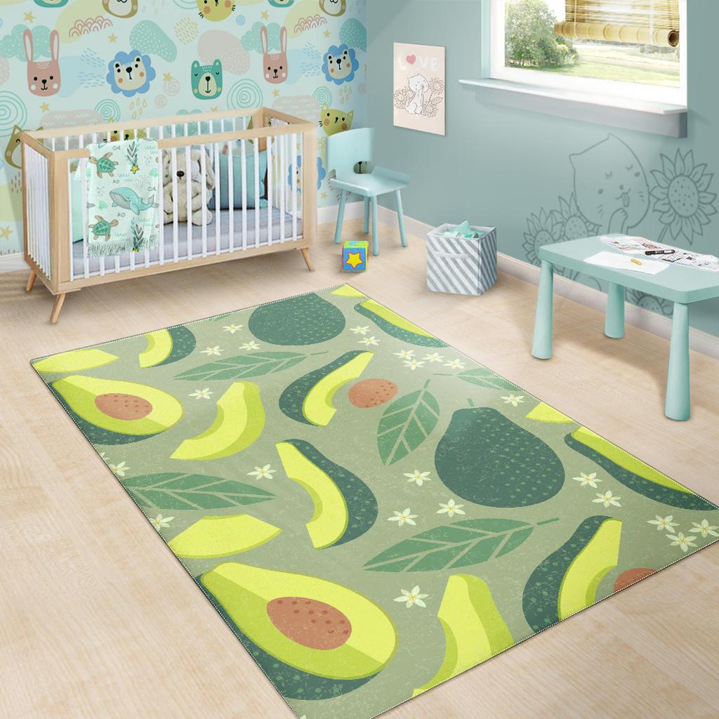 Avocado pattern Area Rug