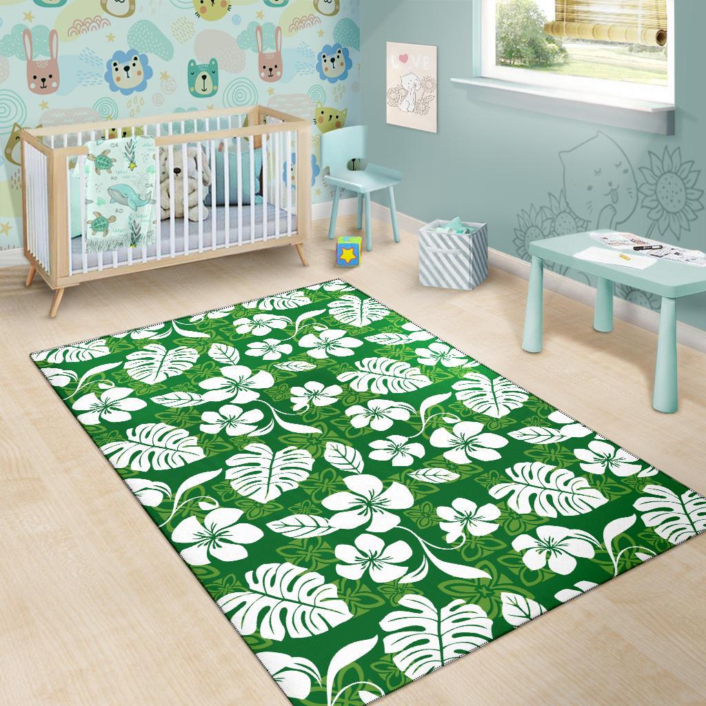 Hawaiian Themed Pattern Print Design H016 Area Rugs