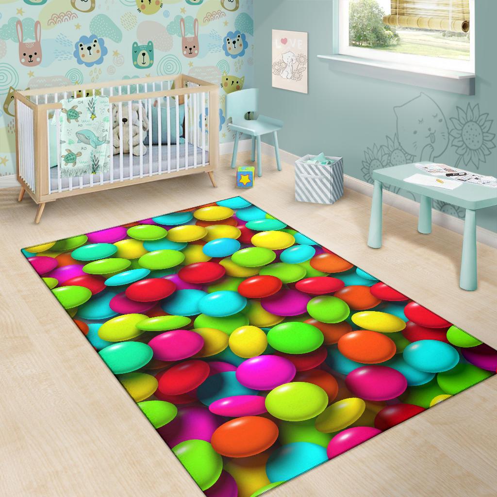 Candy Pattern Print Design CA03 Area Rugs