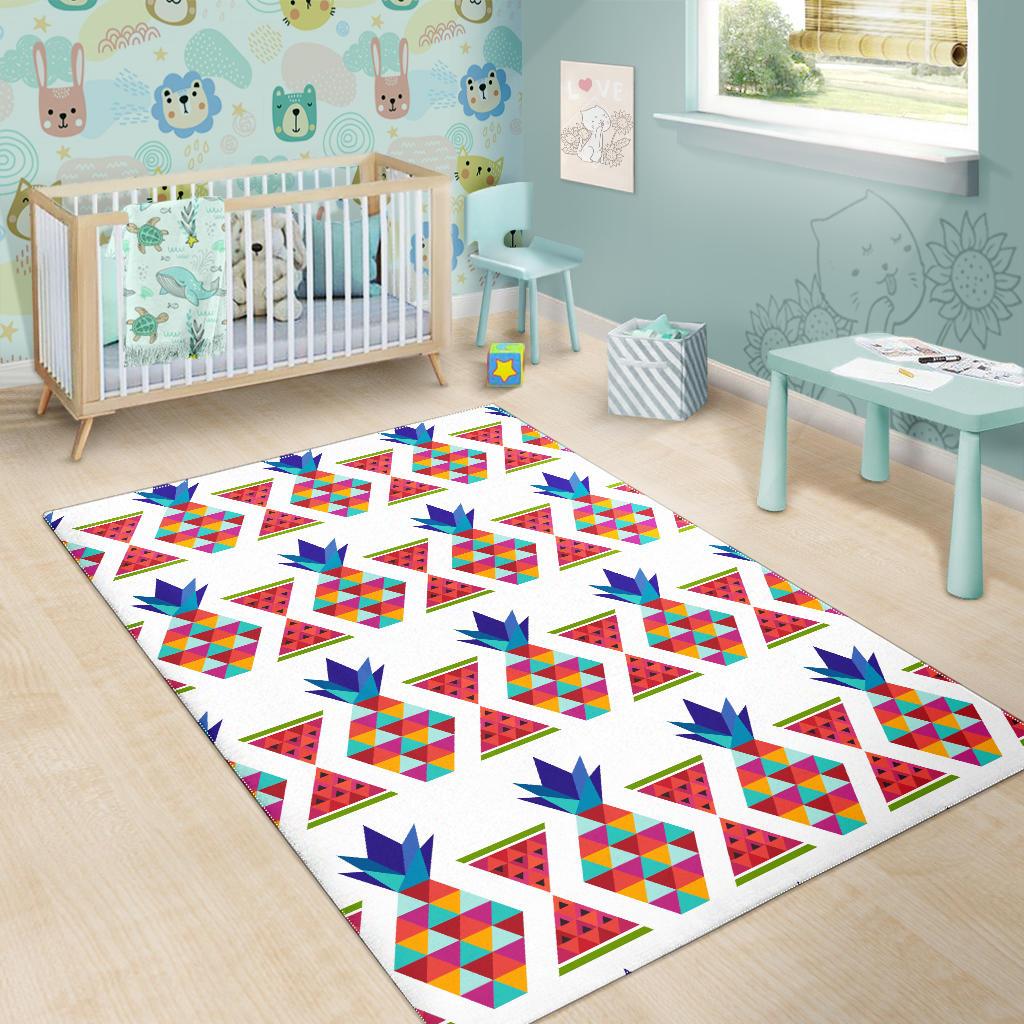 Geometric Pineapple Pattern Area Rug