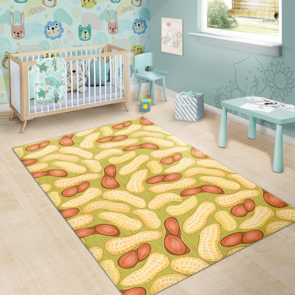 Peanut Pattern Theme Area Rug