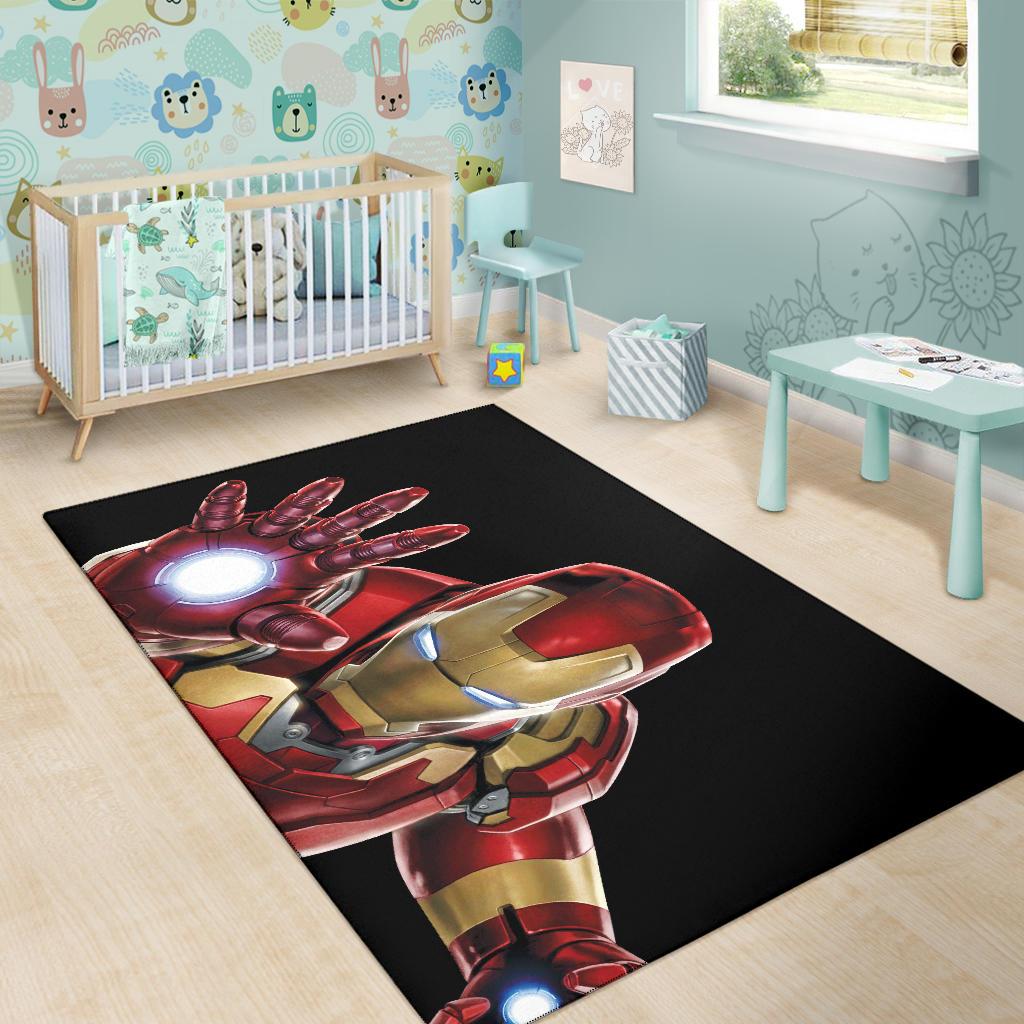 Iron Man Area Rug