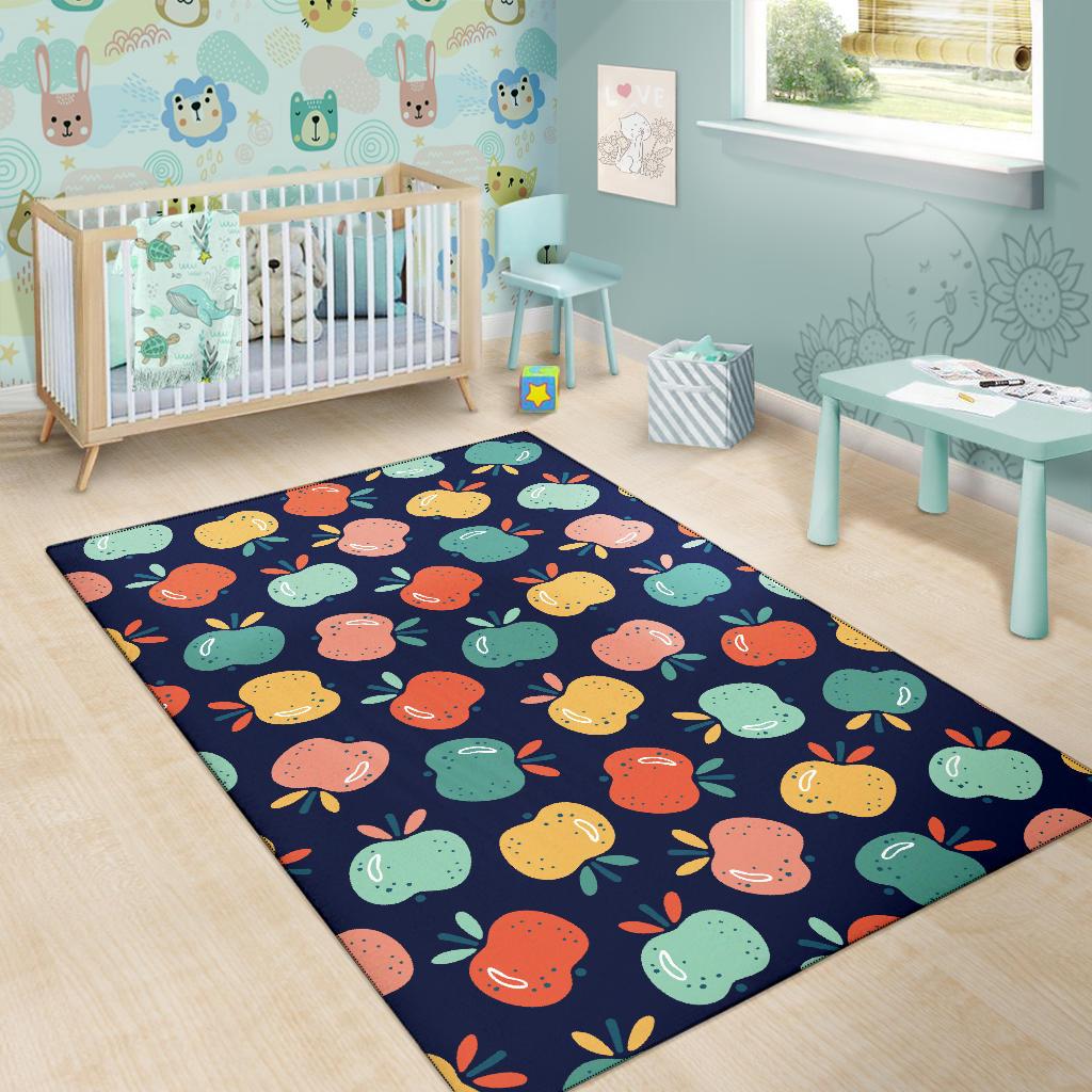 Apple Pattern Print Design AP09 Area Rugs