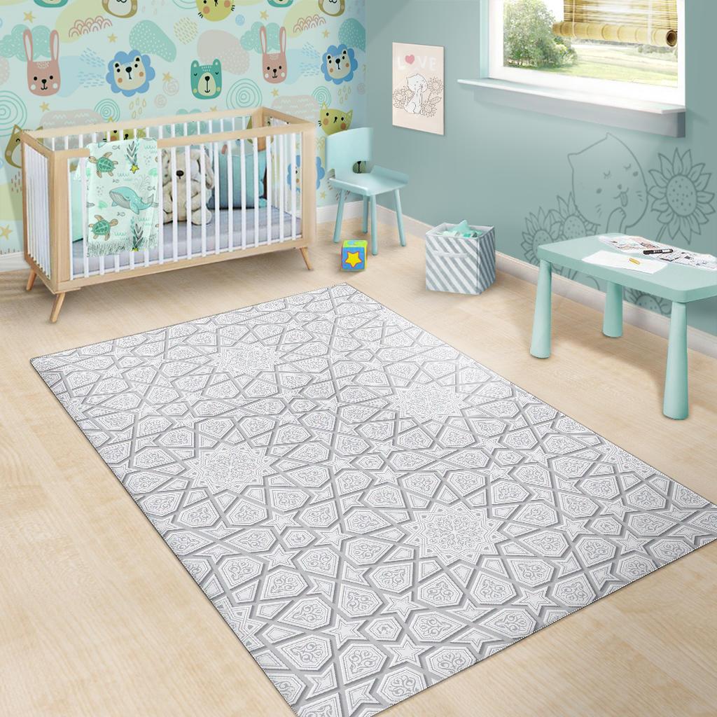 arabic star pattern Area Rug