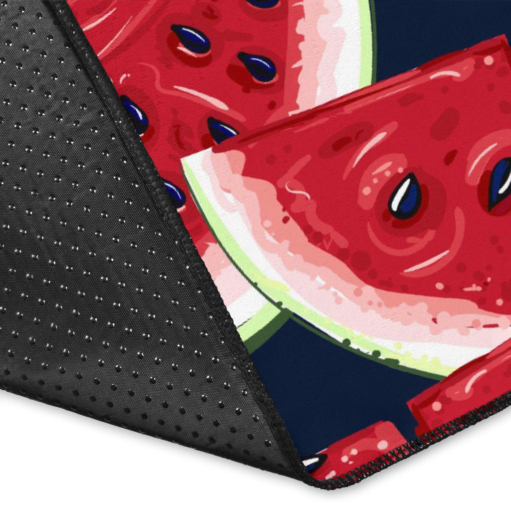 Watermelon Pattern Print Design WM011 Area Rugs