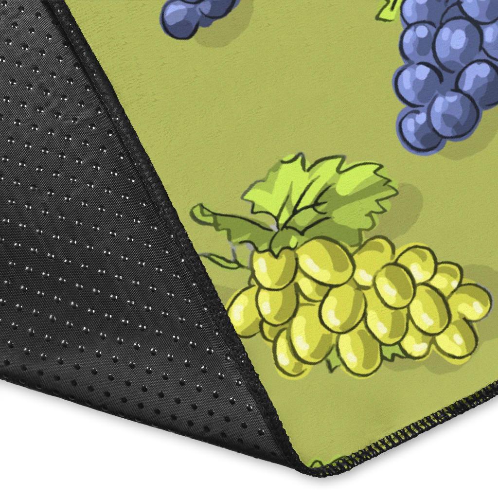 Grape Pattern Print Design GP08 Area Rugs