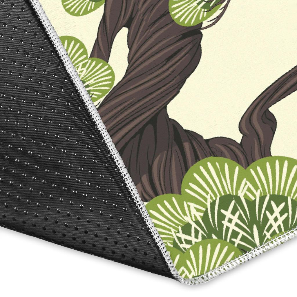 Bonsai pattern Area Rug