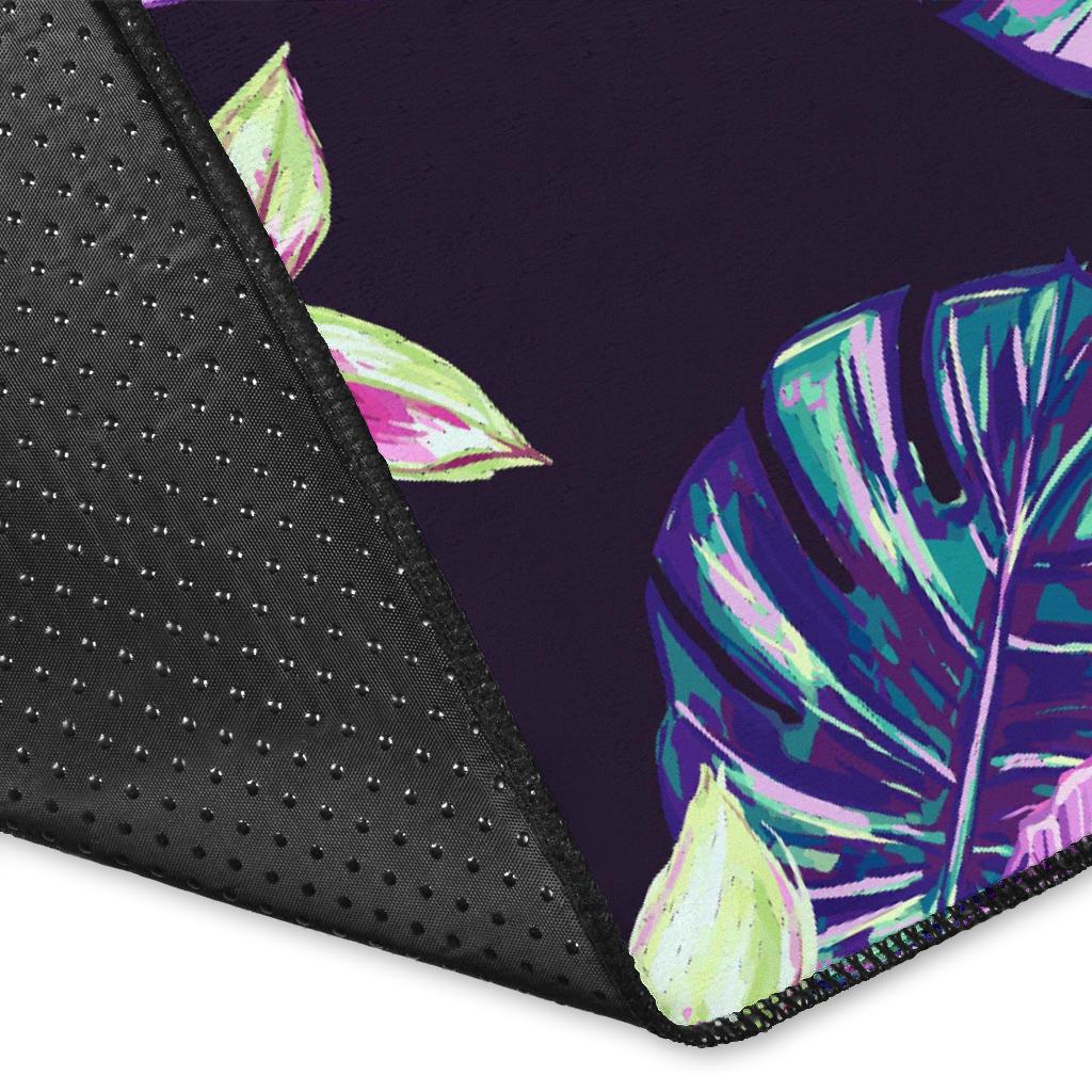 Orchid Pattern Print Design OR010 Area Rugs