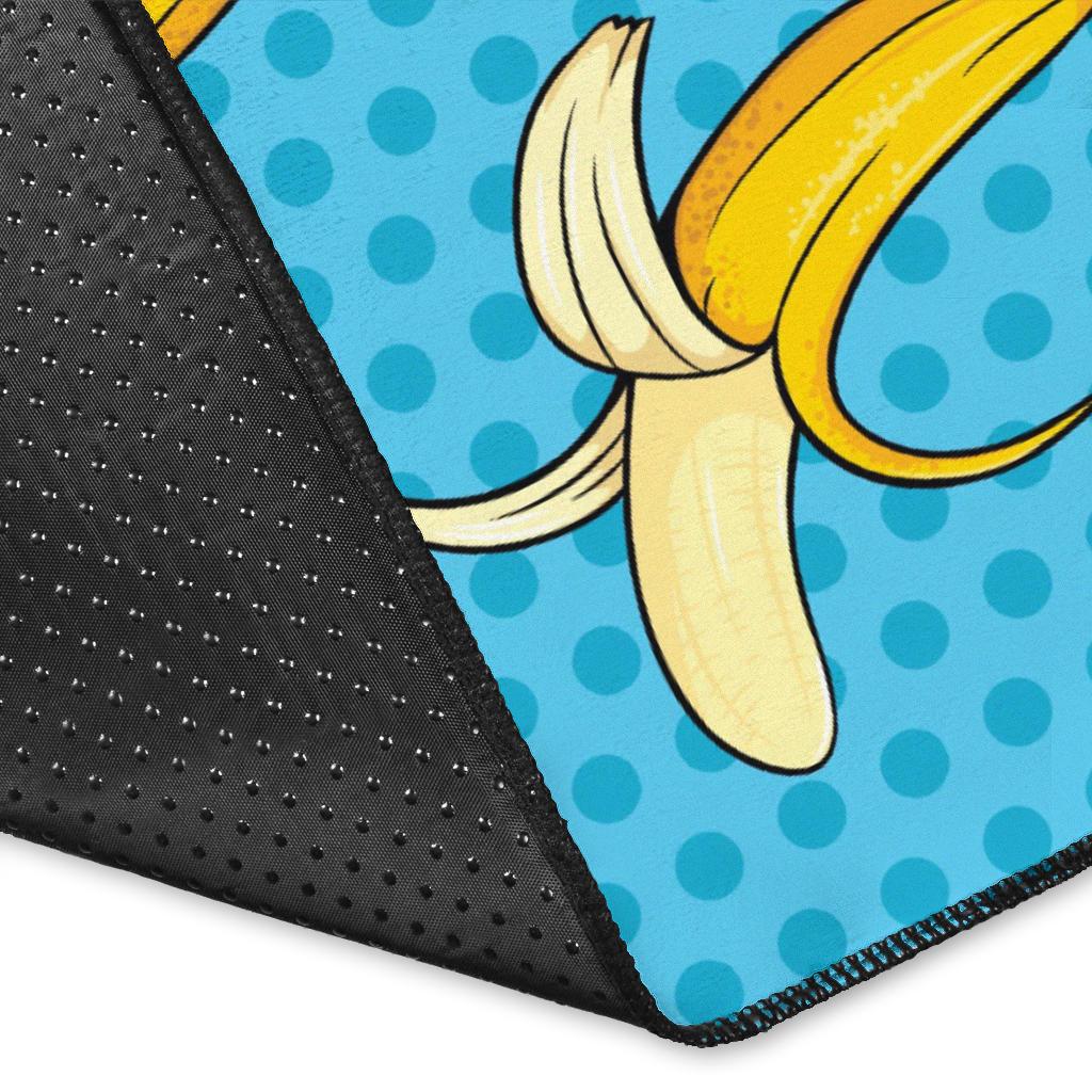 Banana Pattern Print Design BA08 Area Rugs