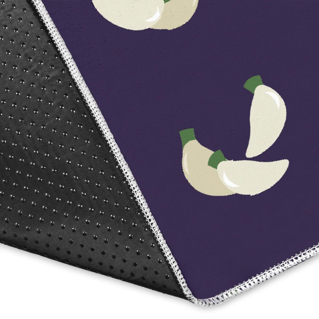 Garlic Pattern Background Theme Area Rug