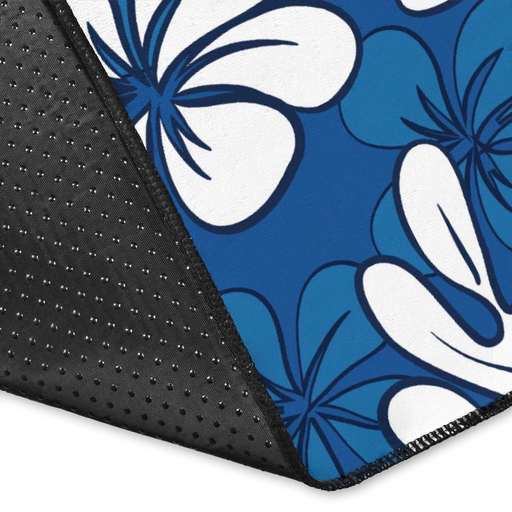 Plumeria Pattern Print Design PM015 Area Rugs