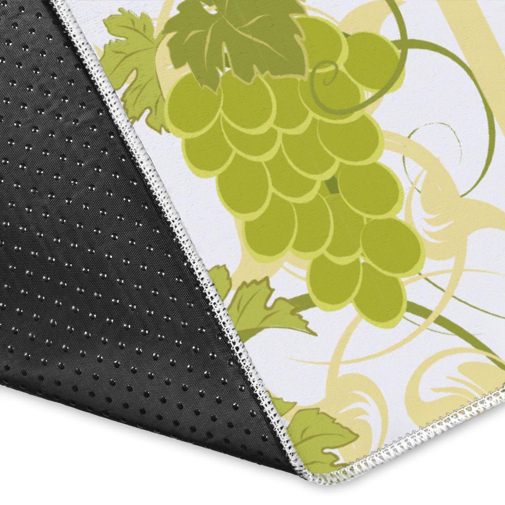 Grape Pattern Background Area Rug