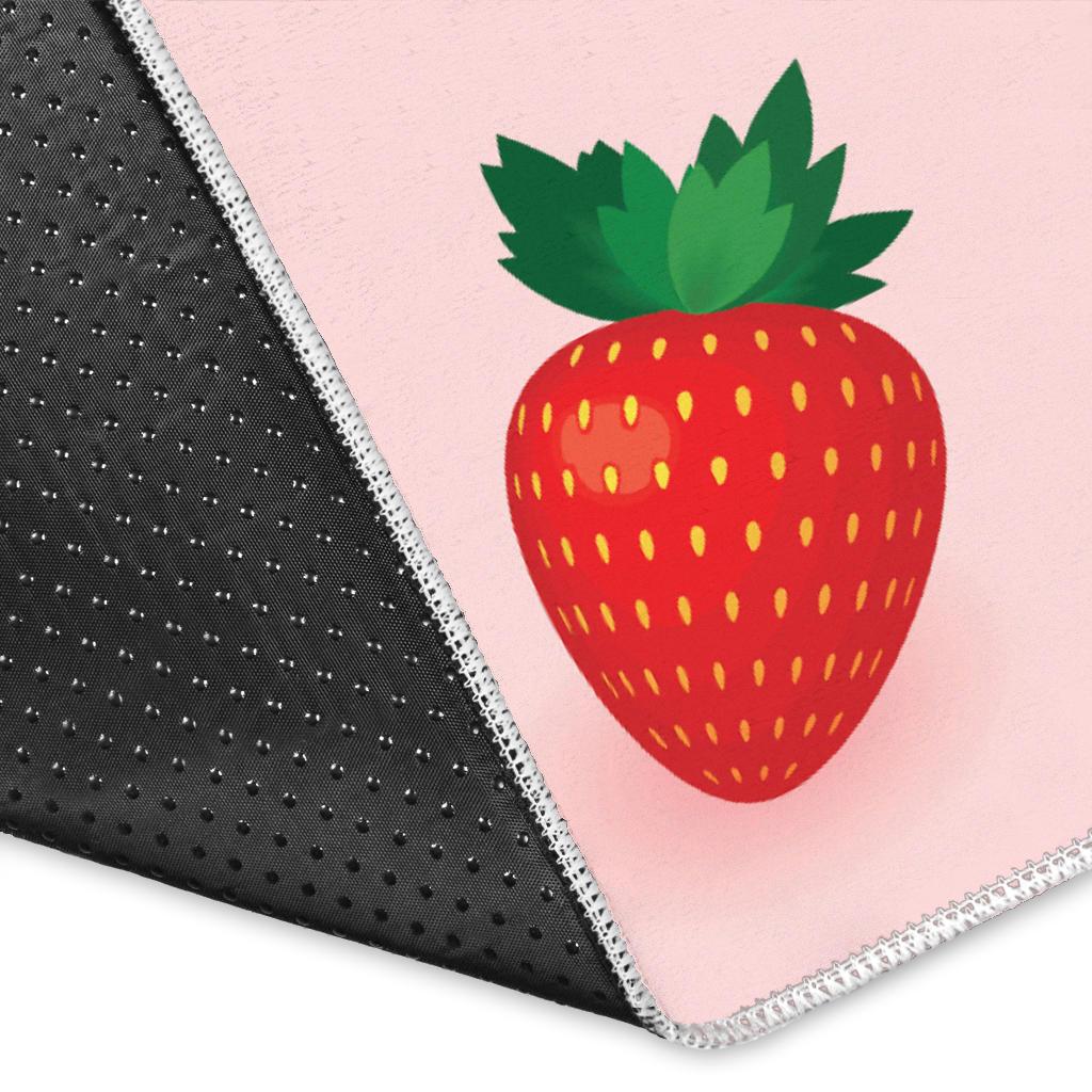 Strawberry beautiful pattern Area Rug