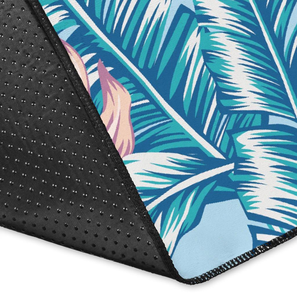 Tropical Flower Pattern Print Design TF01 Area Rugs