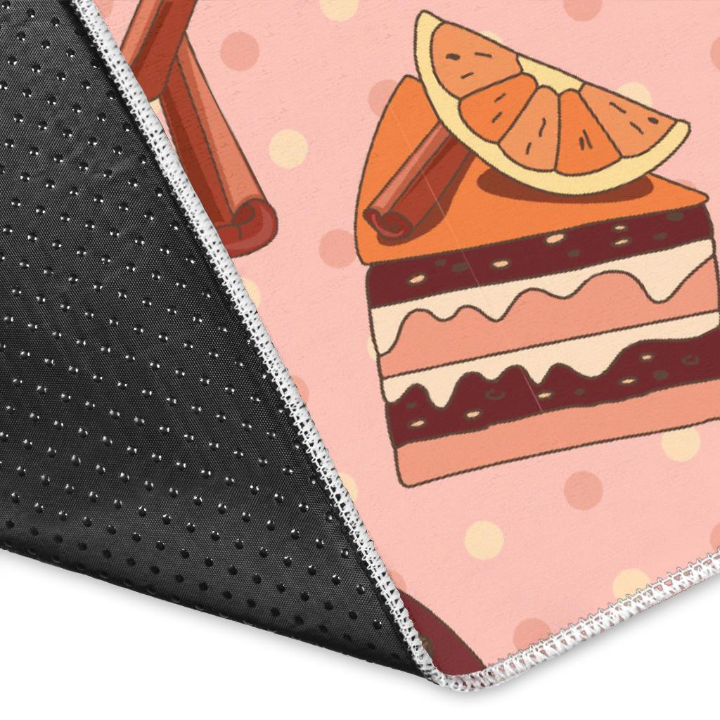 Cake Pattern Pokka dot Background Area Rug