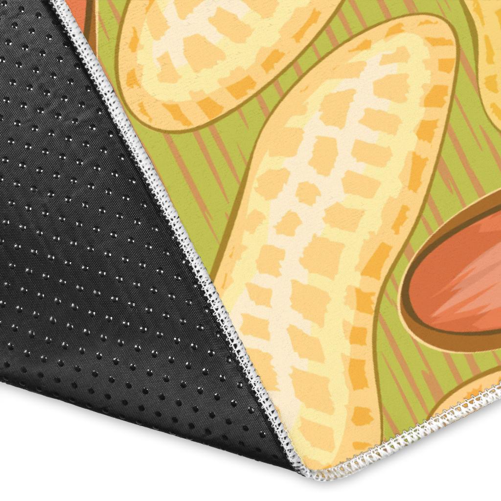Peanut Pattern Theme Area Rug