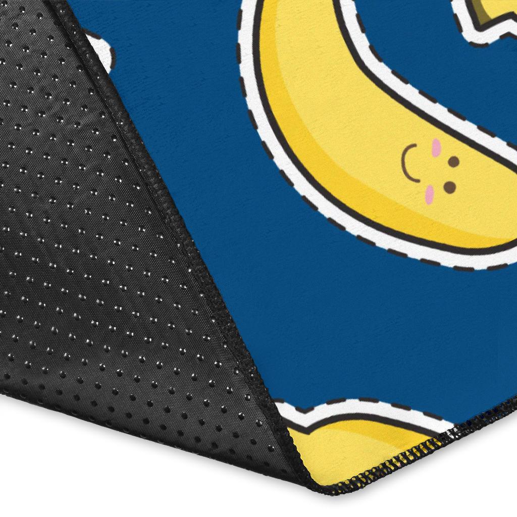 Banana Pattern Print Design BA03 Area Rugs