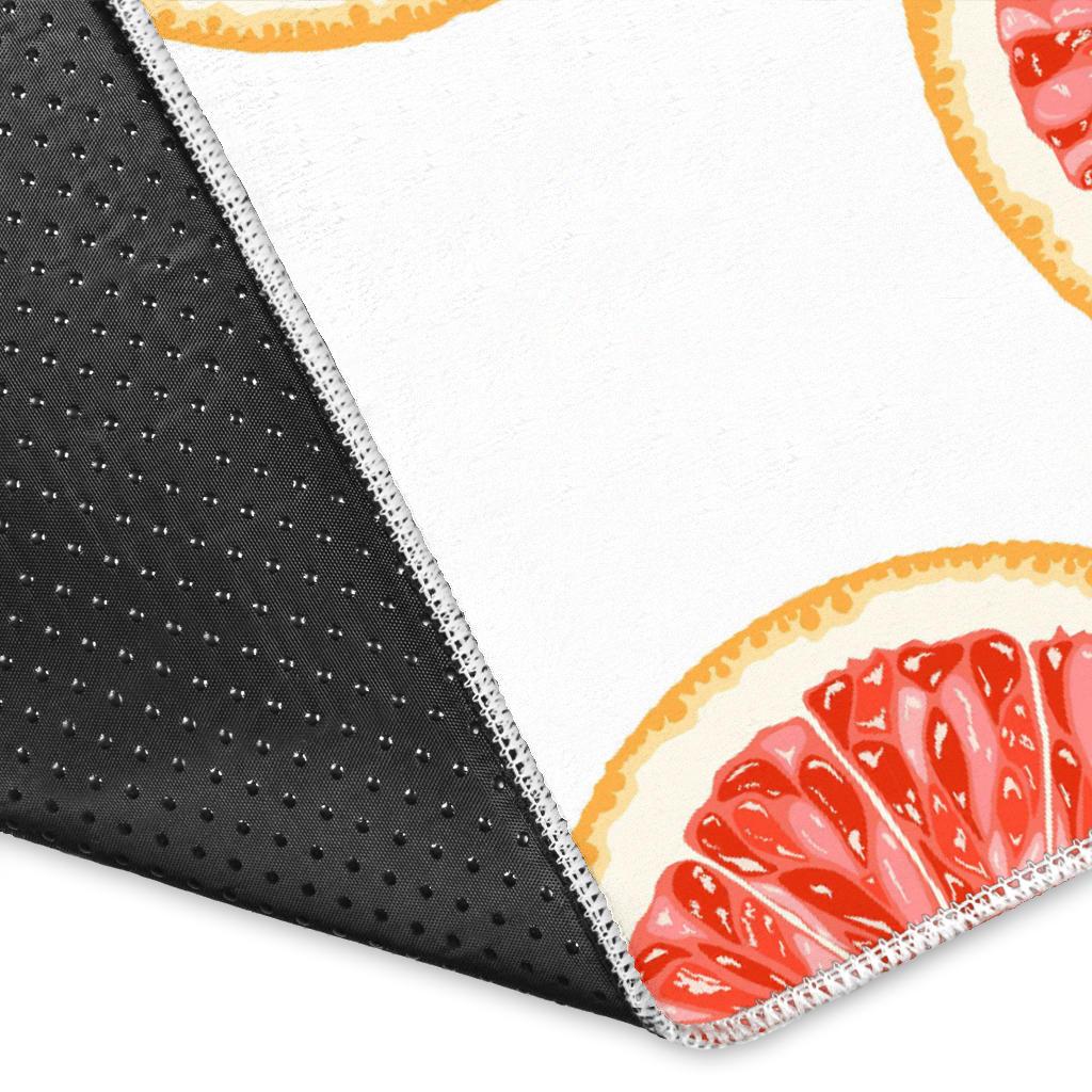 Grapefruit pattern Area Rug