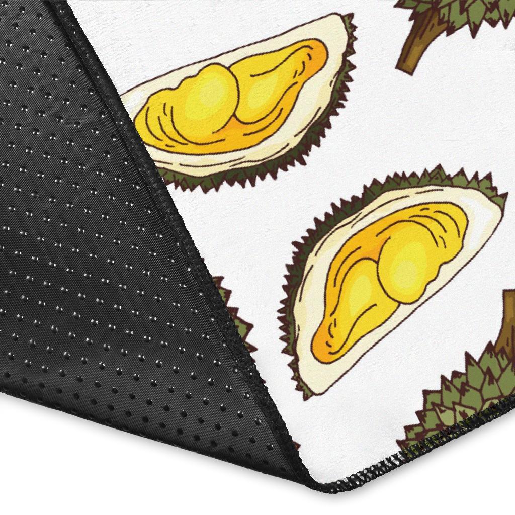 Durian Pattern Print Design DR03 Area Rugs