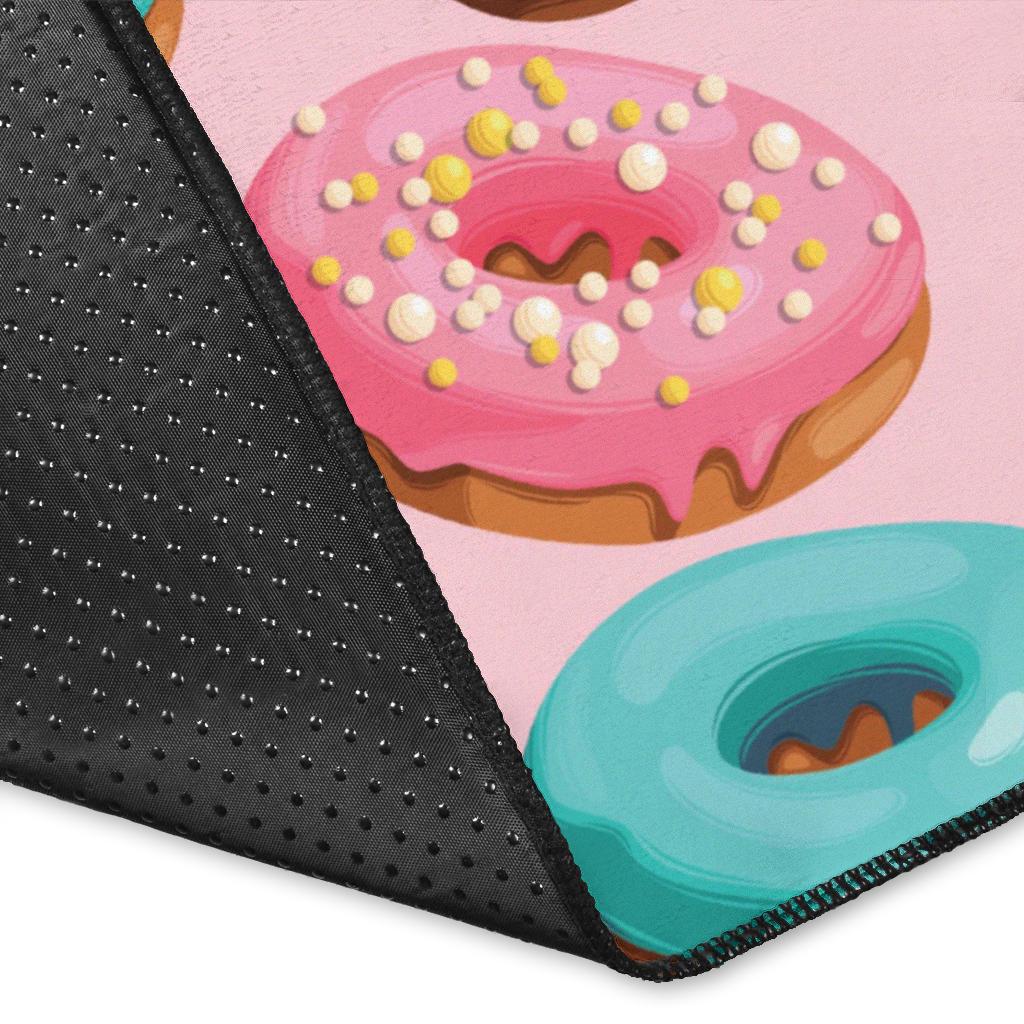 Donut Pattern Print Design DN06 Area Rugs