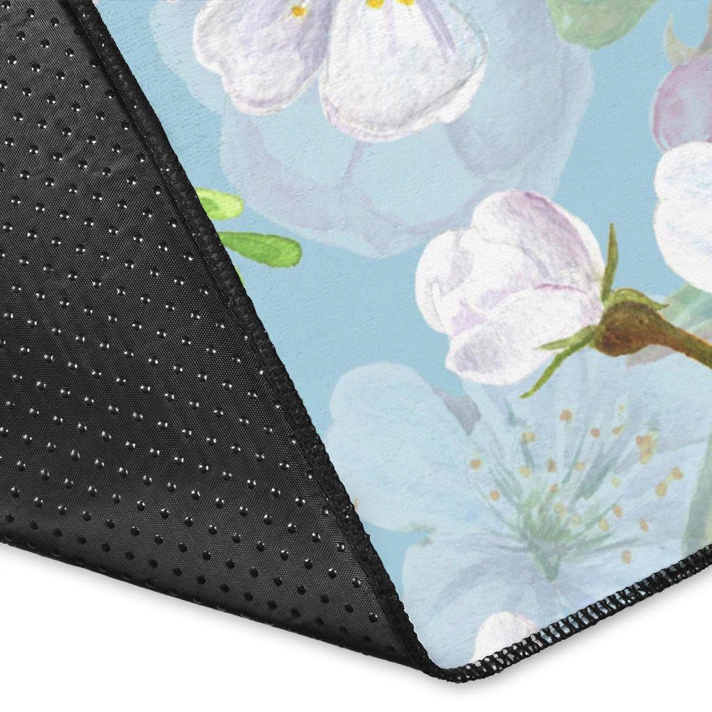 Apple Blossom Pattern Print Design AB06 Area Rugs