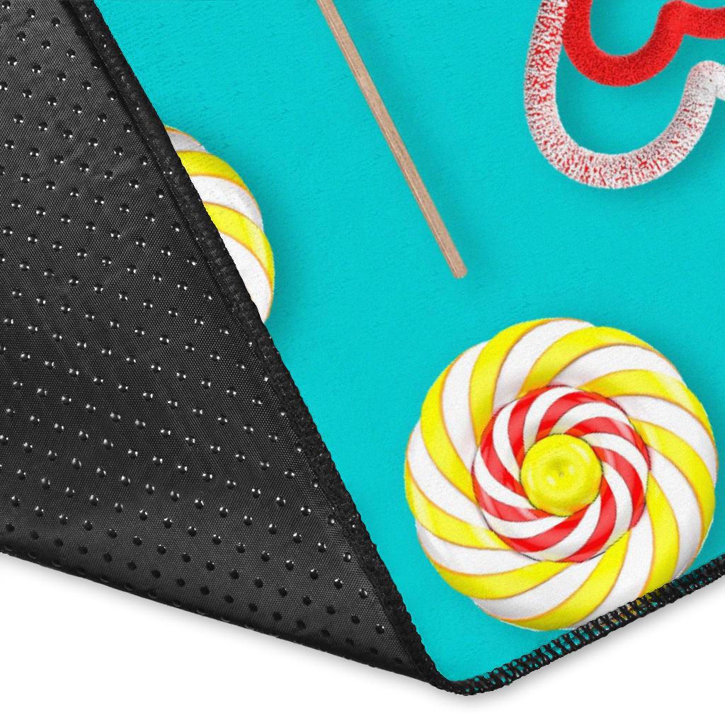 Lollipop Pattern Print Design LL06 Area Rugs