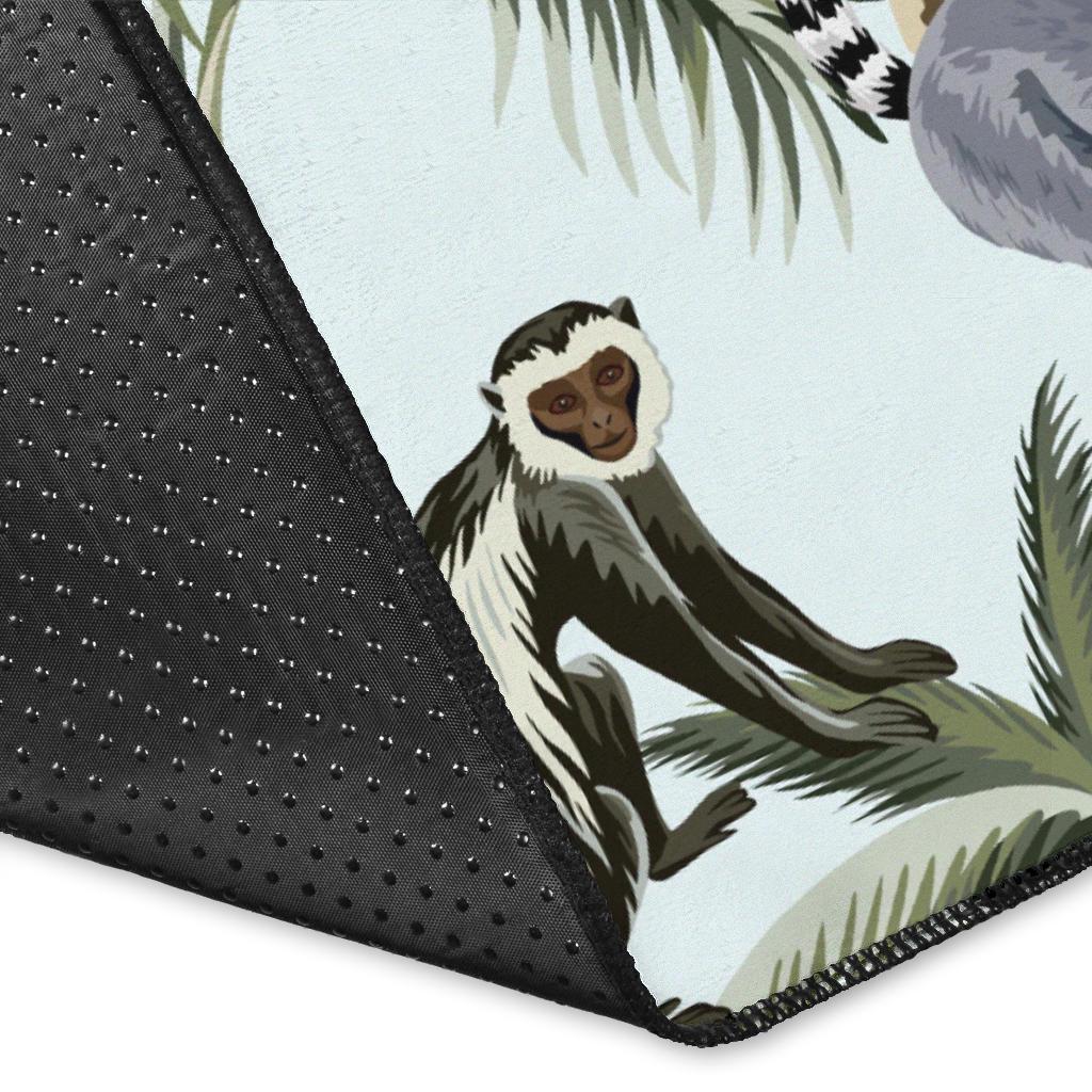 Rainforest Pattern Print Design RF04 Area Rugs