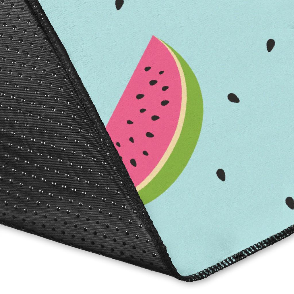 Watermelon Pattern Print Design WM06 Area Rugs
