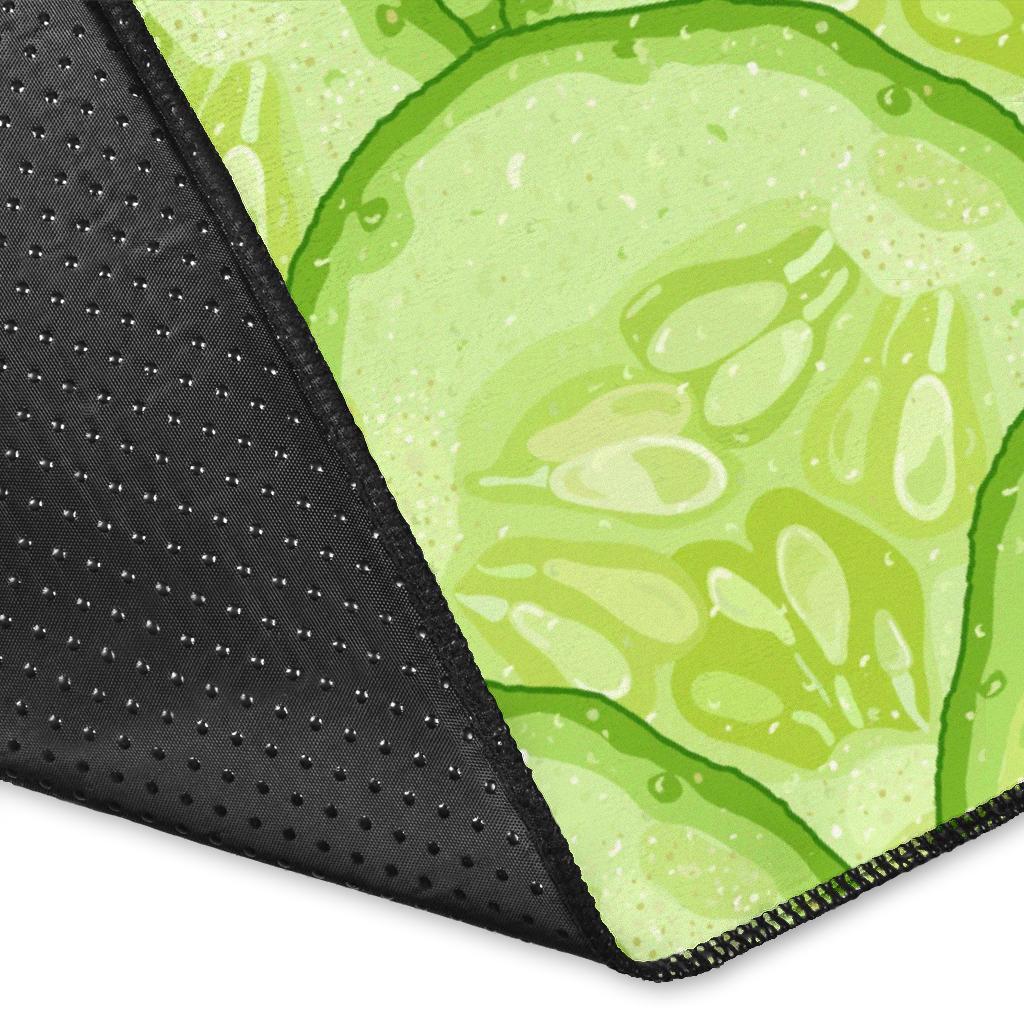 Cucumber Pattern Print Design CC04 Area Rugs