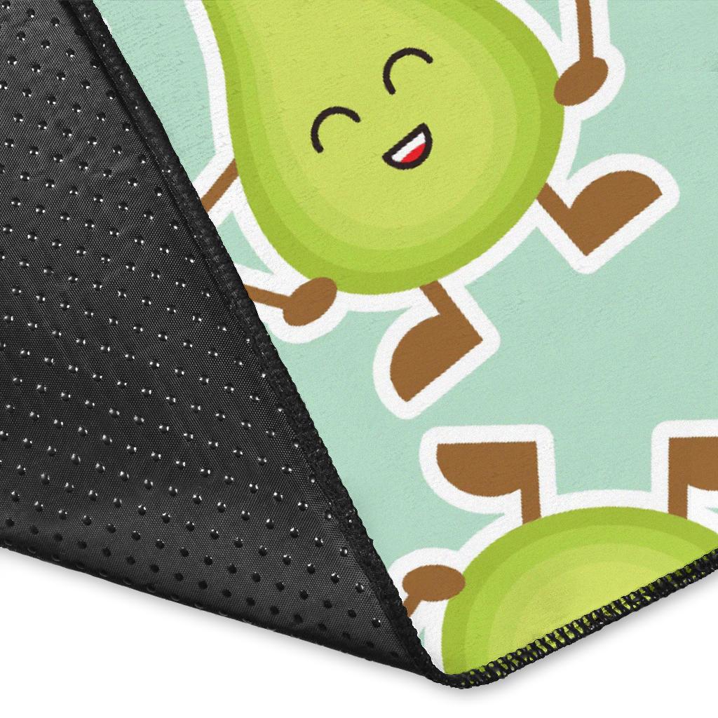 Avocado Pattern Print Design AC011 Area Rugs