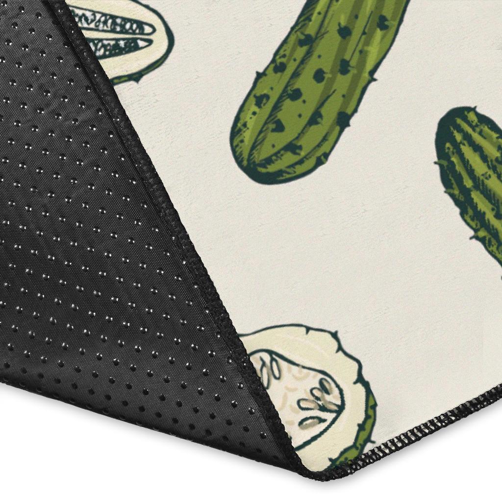 Cucumber Pattern Print Design CC05 Area Rugs