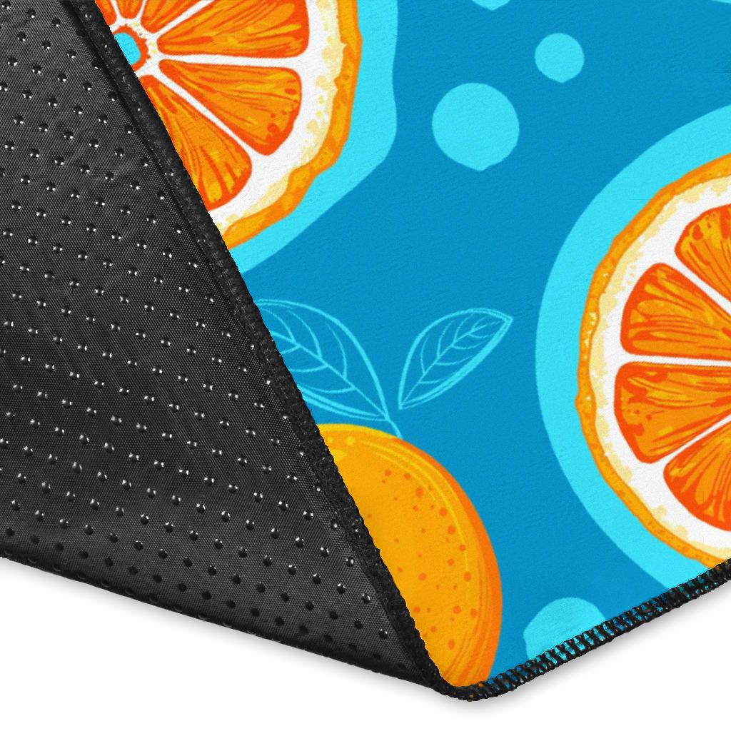Grapefruit Pattern Print Design GF03 Area Rugs