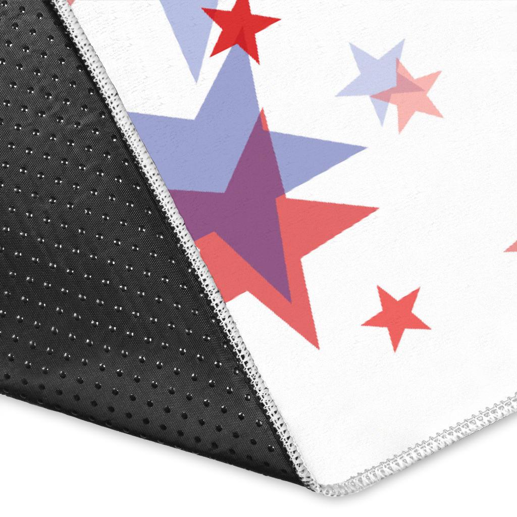 USA Star Pattern Area Rug