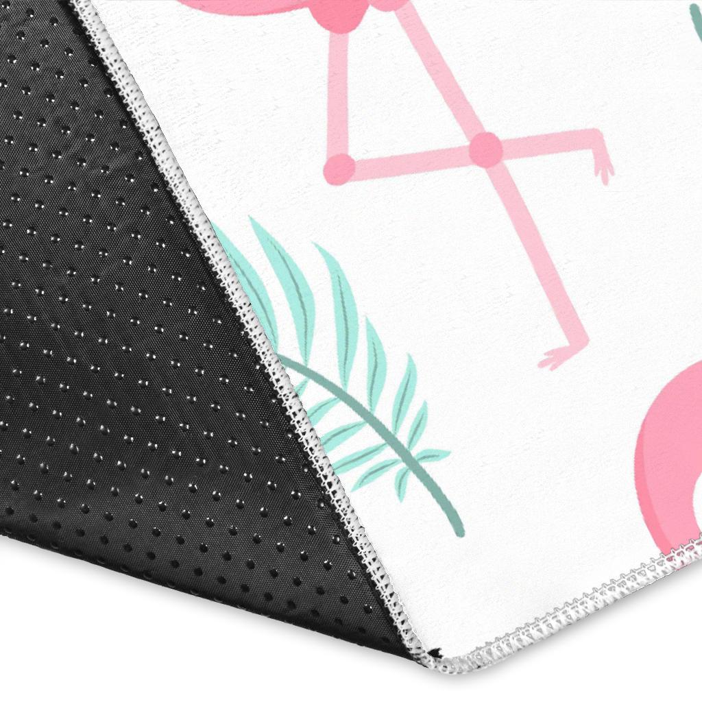 Cute flamingo pattern Area Rug