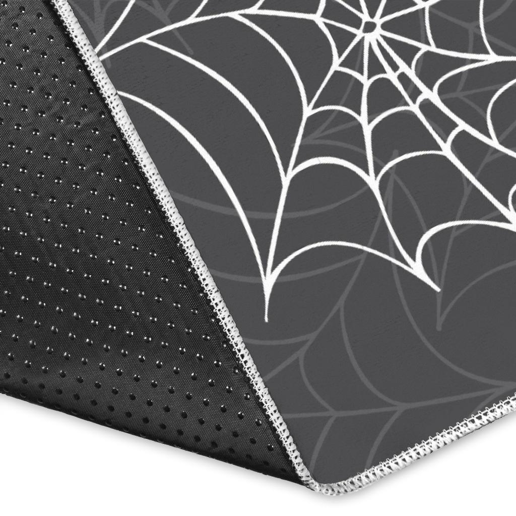 Cobweb Spider Web Pattern Area Rug