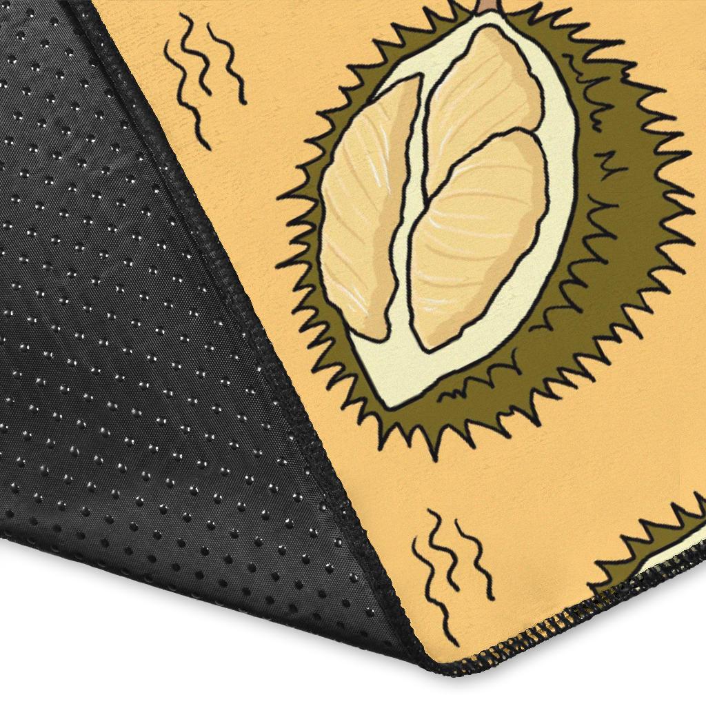 Durian Pattern Print Design DR02 Area Rugs